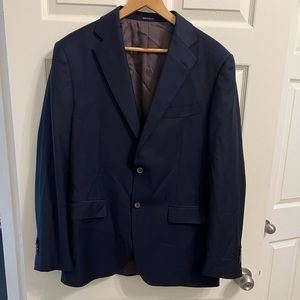 Suit supply navy blue suit